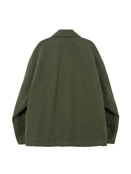 UTILITY JACKET_khaki