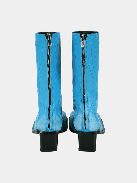 [andersson bell] EVERETT SQUARE BOOTS aaa360w(BLUE)