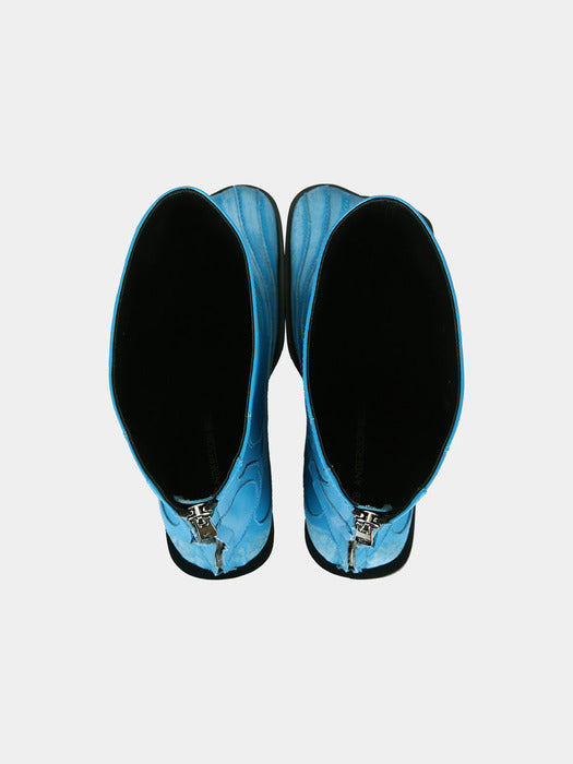 [andersson bell] EVERETT SQUARE BOOTS aaa360w(BLUE)