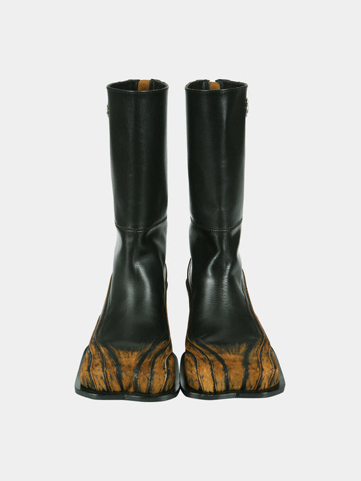 [andersson bell] EVERETT SQUARE BOOTS aaa360w(BLACK)