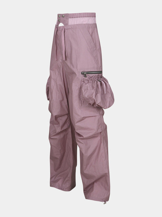 [andersson bell] BALLOON POCKET PARACHUTE PANTS apa709w(DUSTY PINK)