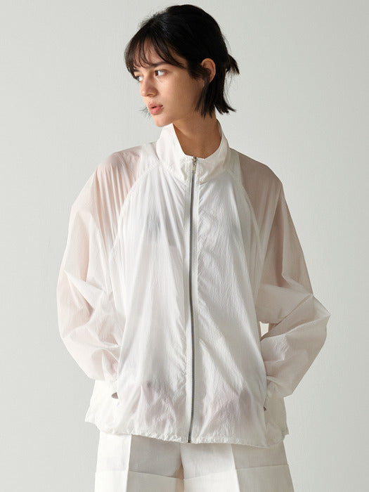 [facade pattern] Breeze Wind Jumper - Off White