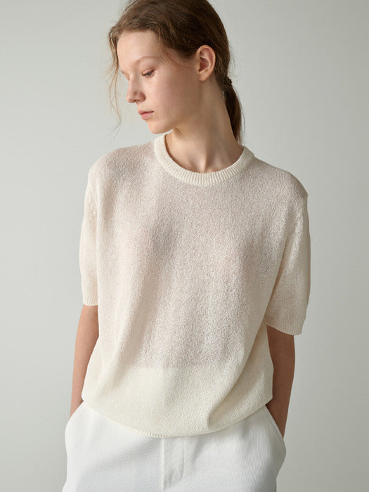 Facade Pattern Essential Paper Knitwear ivory