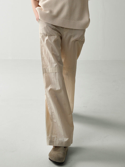 [facade pattern] Summer Fetti Print Pants - Cream