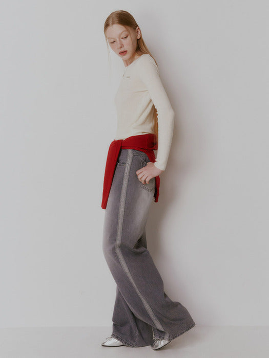 [raive] Washing Denim Pants in L/Grey VJ4SL153-11