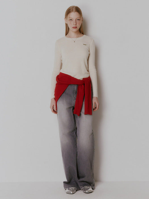 [raive] Washing Denim Pants in L/Grey VJ4SL153-11