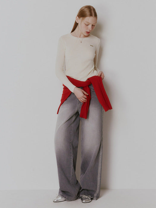 [raive] Washing Denim Pants in L/Grey VJ4SL153-11