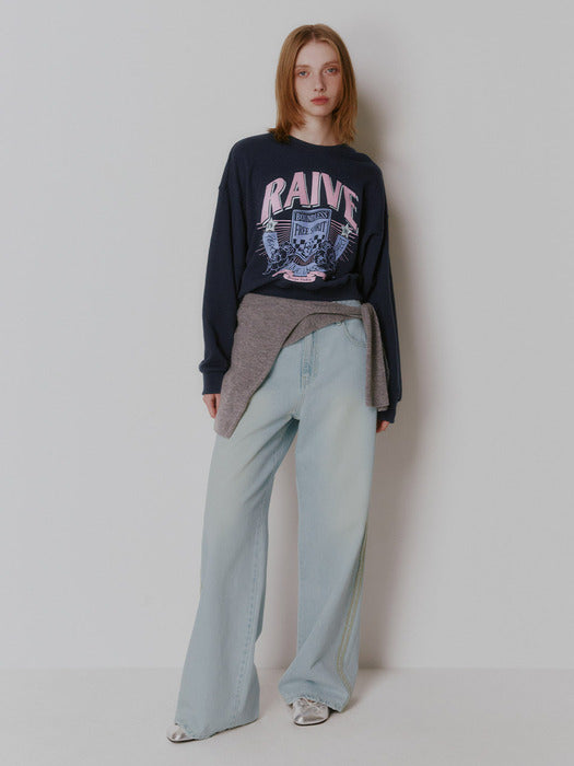 [raive] Washing Denim Pants in L/Blue VJ4SL153-AM