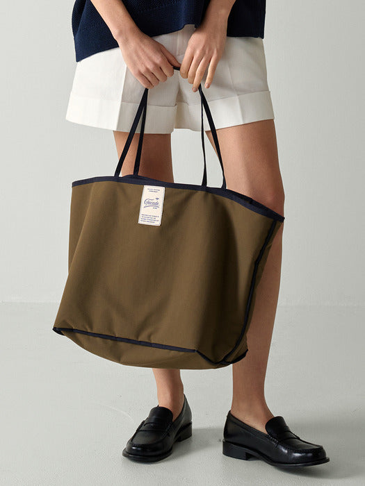 Facade Pattern Breeze Shopper Bag forest