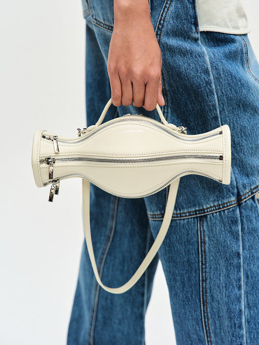 [andersson bell] SMALL VASO BAG aaa377w(CREAM)