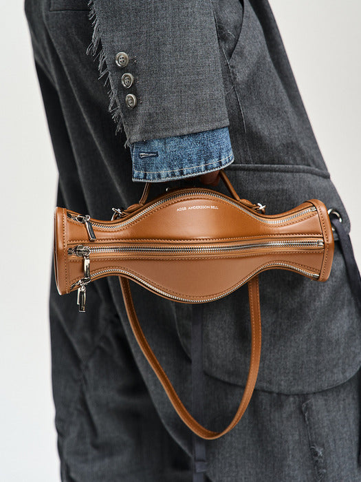 [andersson bell] SMALL VASO BAG aaa362w(BROWN)