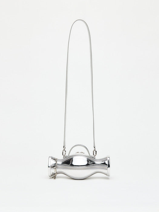 [andersson bell] MINI VASO BAG aaa364w(SILVER)