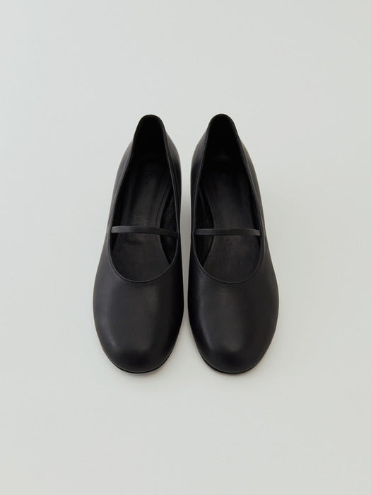 [moia] wedge mary jane (black)