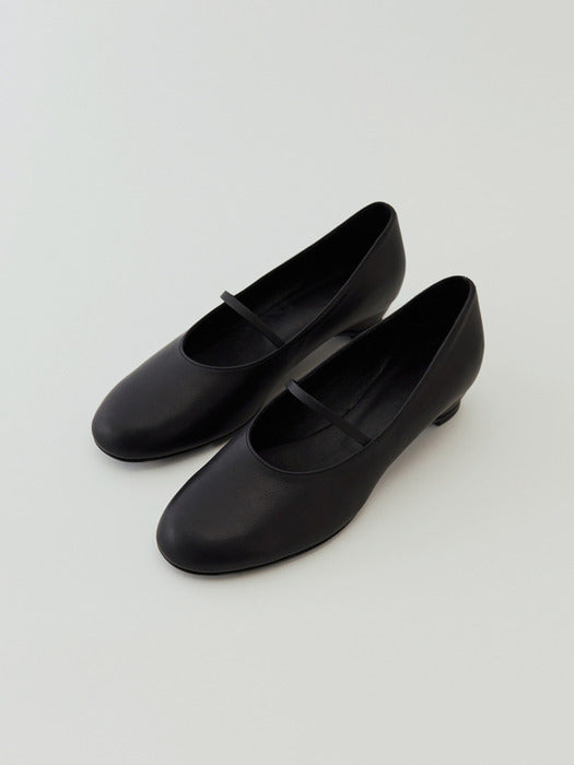 [moia] wedge mary jane (black)