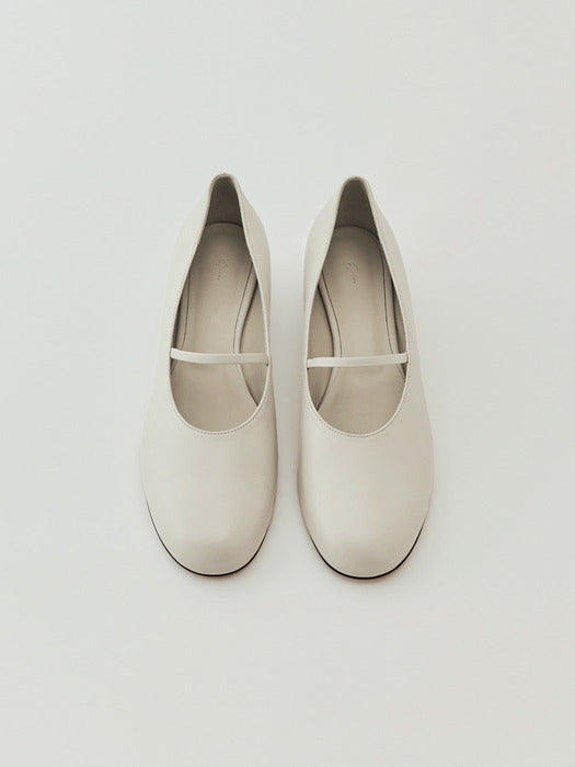 [moia] wedge mary jane (ivory)