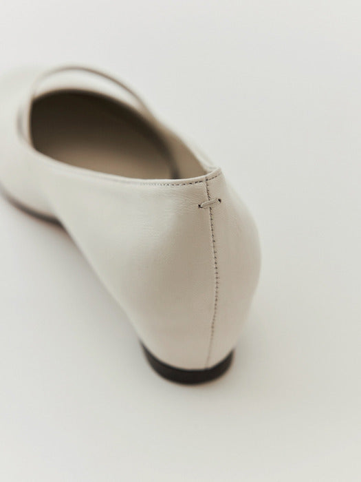 [moia] wedge mary jane (ivory)