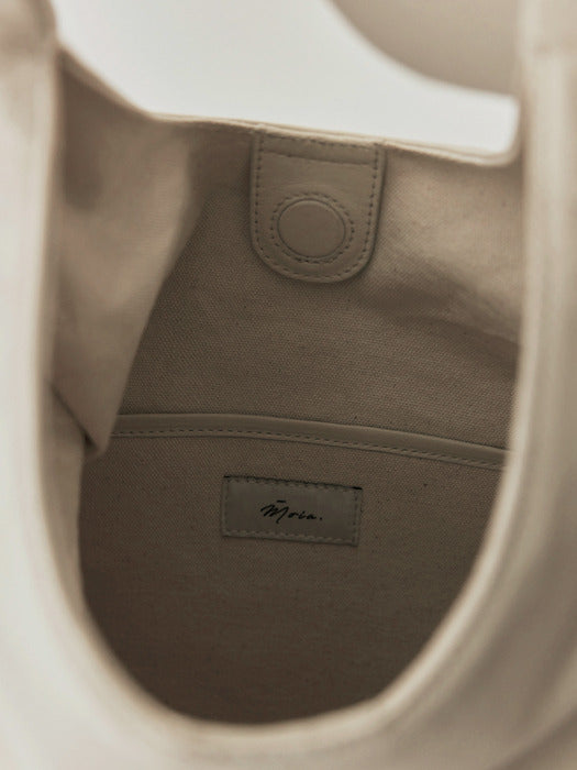 [moia] wave shoulder bag (Ivory)