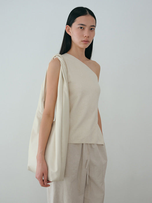 [moia] wave shoulder bag (Ivory)