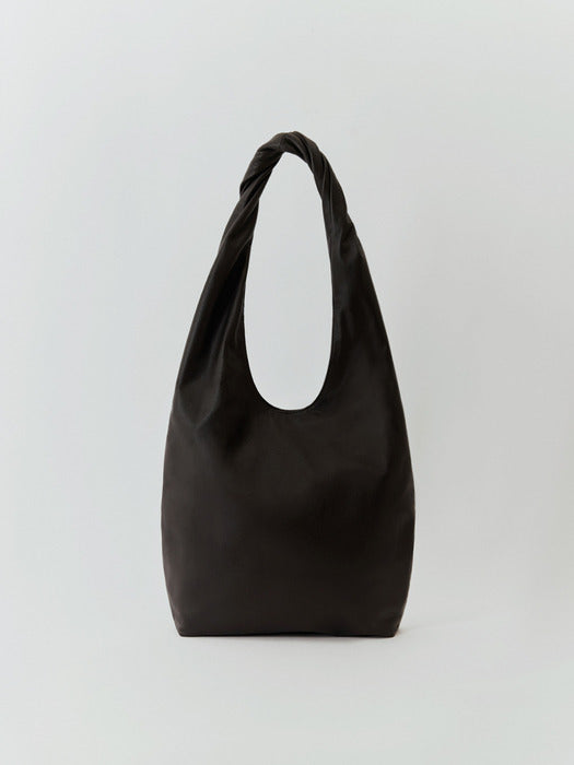 [moia] wave shoulder bag (deep brown)