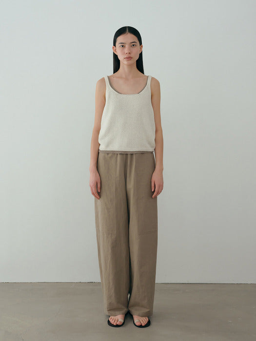 [moia] cl pocket pants (khaki)