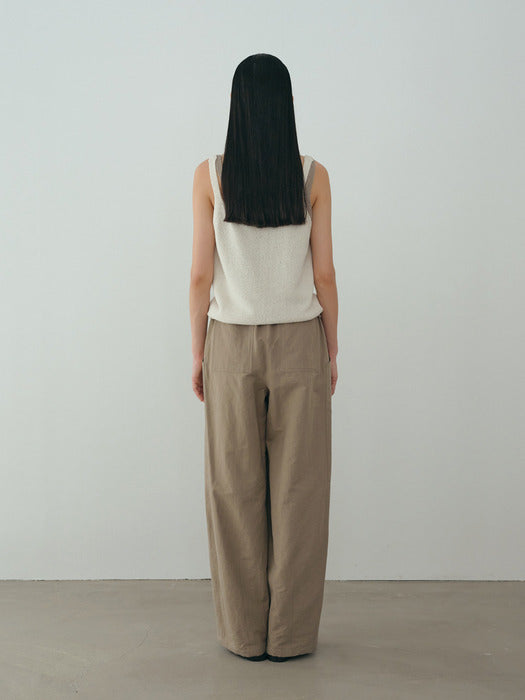 [moia] cl pocket pants (khaki)