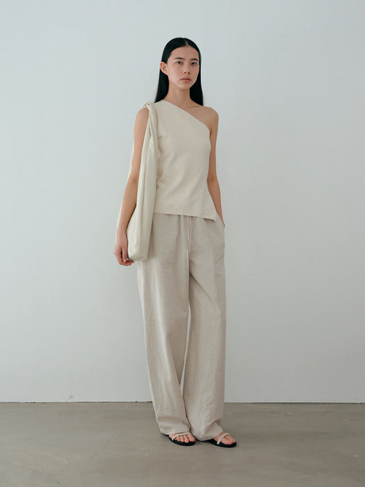 [moia] cl pocket pants (natural)