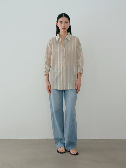 [moia] stripe shirt (cl stripe)