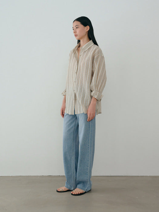 [moia] stripe shirt (cl stripe)