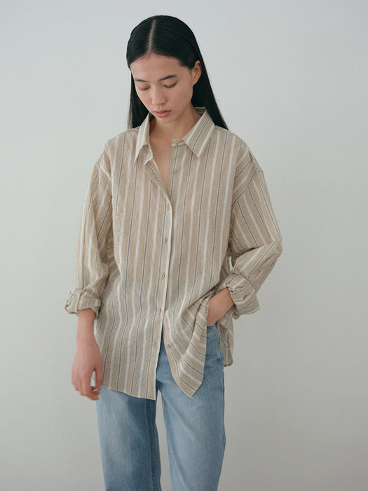 [moia] stripe shirt (cl stripe)