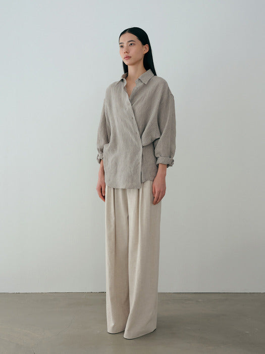 [moia] stripe shirt (vintage stripe)