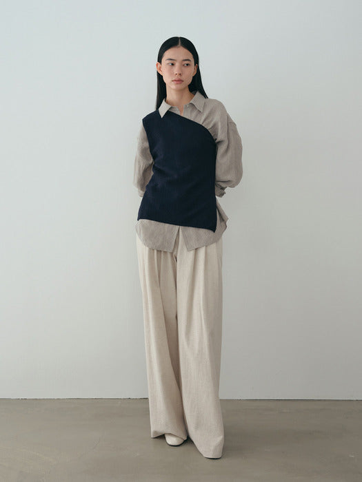 [moia] stripe shirt (vintage stripe)