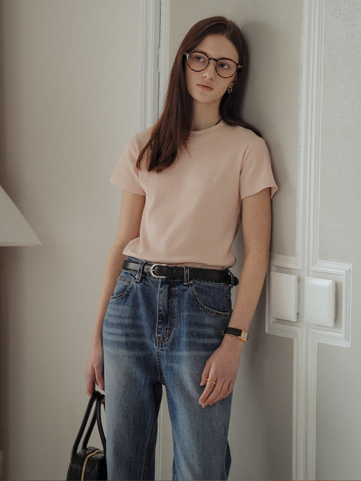 [tillidie] Italian leather classic plain belt
