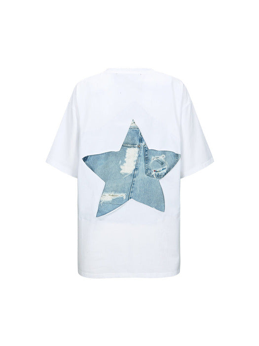 [andersson bell] KYRA BLOOMING FABRIC FLOWERS T-SHIRT atb1116w(WHITE)