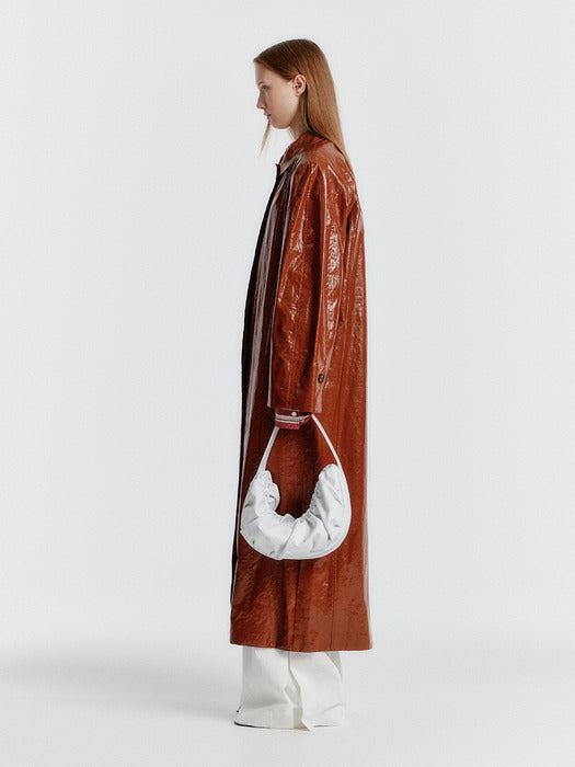 Eenk Yellisa Single-breasted Coat - Brown