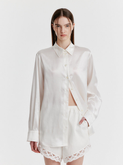 Eenk Yirina Relaxed-fit Shirt - White