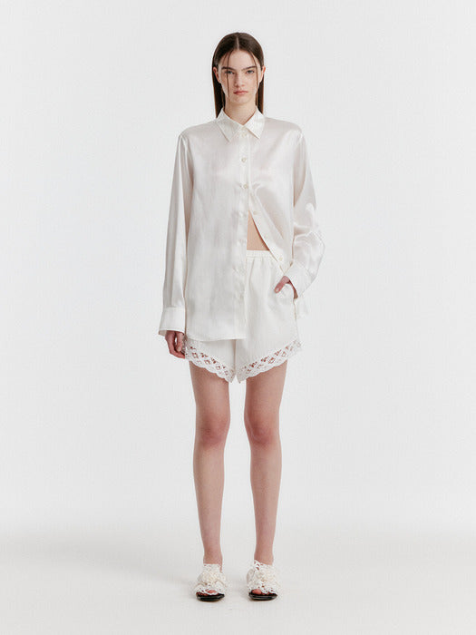 Eenk Yirina Relaxed-fit Shirt - White
