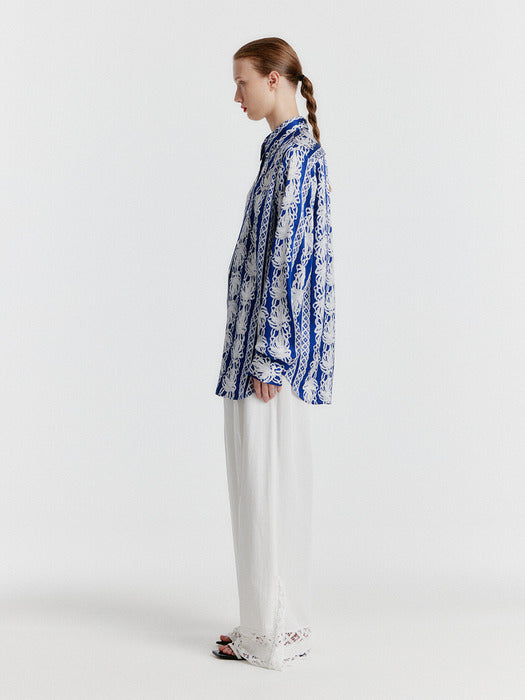Eenk Yirina Relaxed-fit Shirt - Blue