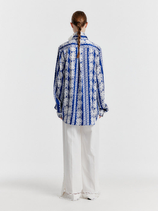 Eenk Yirina Relaxed-fit Shirt - Blue