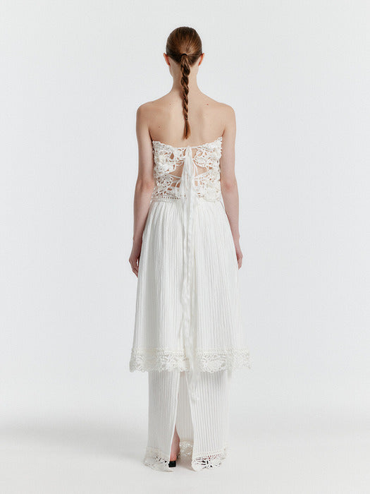 [EENK] Yaye Double Layered Skirt - White