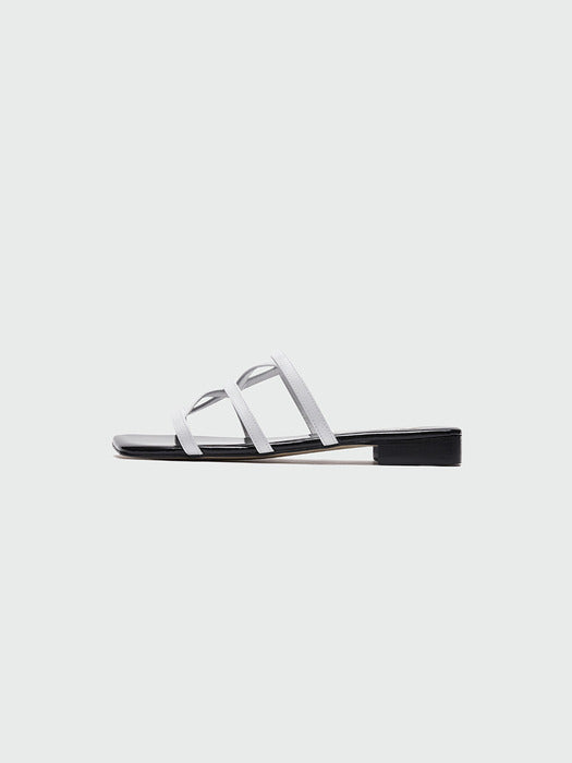 Eenk Yandal Logo Strap Sandals - Ivory