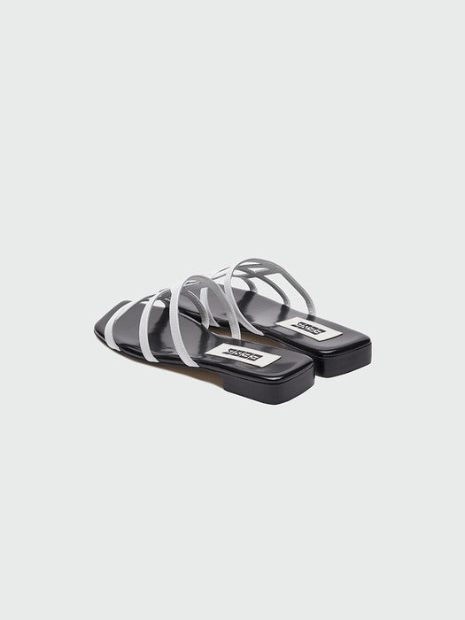Eenk Yandal Logo Strap Sandals - Ivory