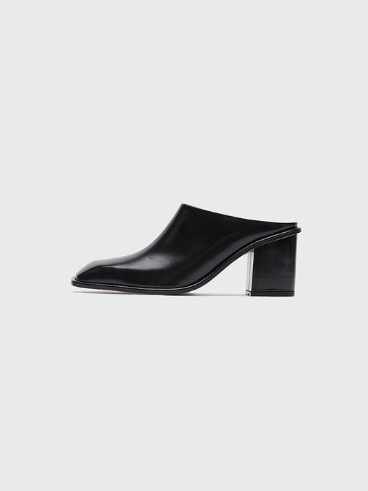 Eenk Ycoop Square-toe Mules - Black