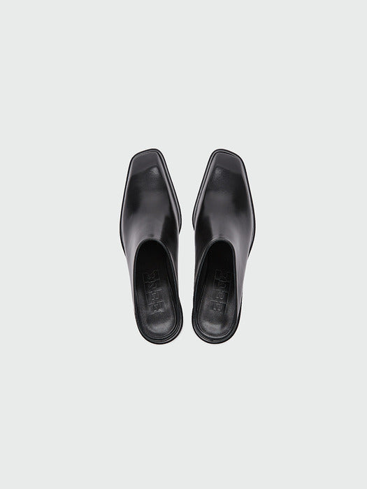 Eenk Ycoop Square-toe Mules - Black