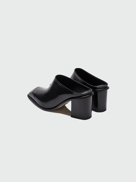 Eenk Ycoop Square-toe Mules - Black
