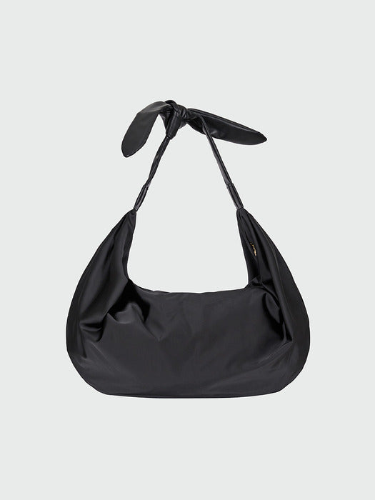 Eenk Heyzy Tied Shoulder Bag - Black