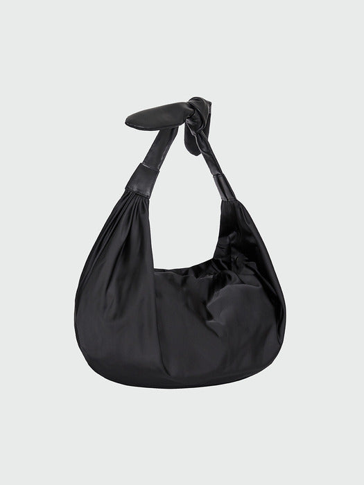 Eenk Heyzy Tied Shoulder Bag - Black