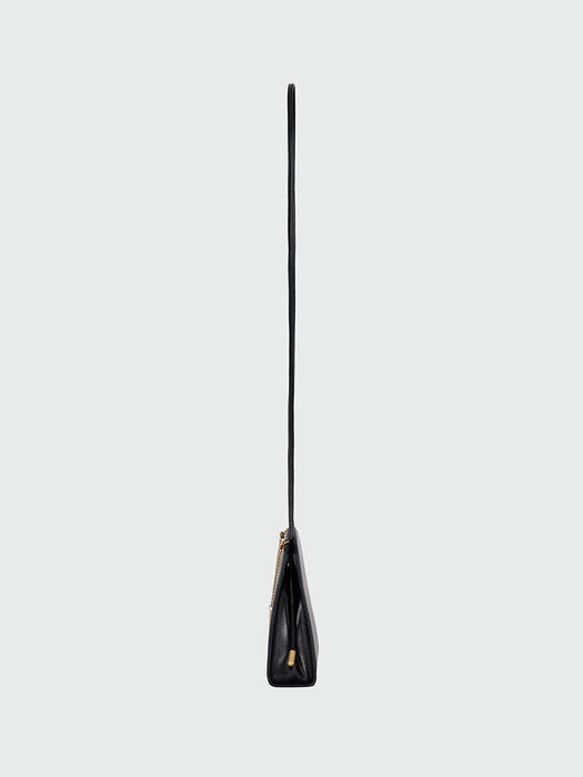 Eenk Her Chain Logo Bag - Black