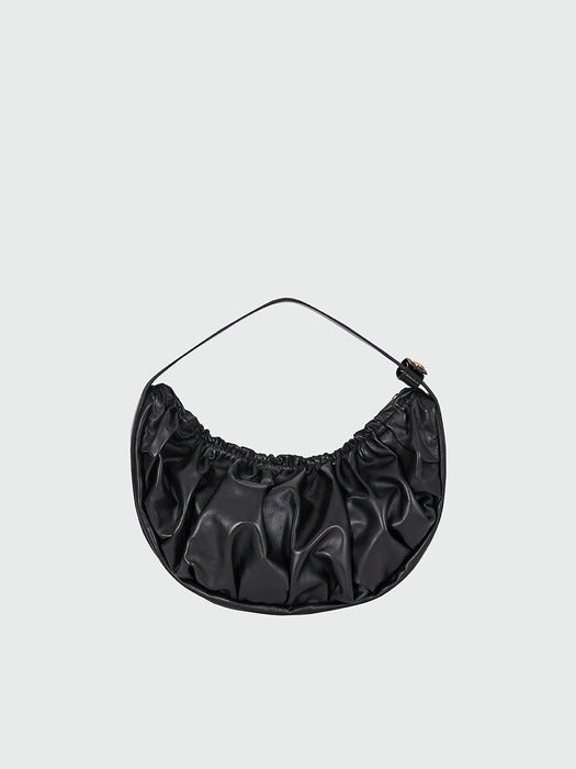 Eenk Heyden Shirring Shoulder Bag - Black