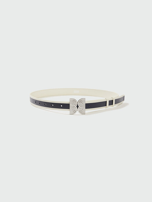 Eenk Yemee Pendant Belt - Navy/Ivory