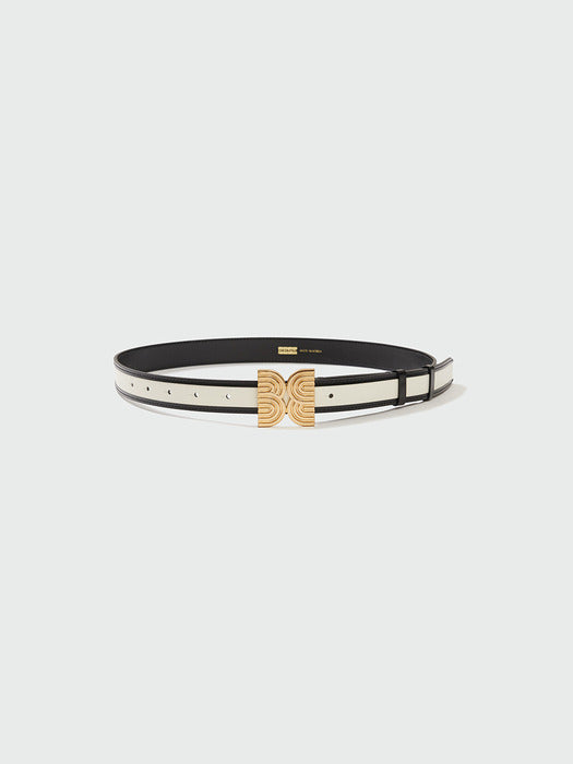 Eenk Yemee Pendant Belt - Ivory/Black